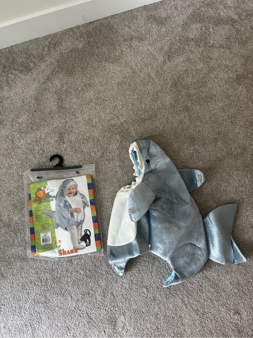 Toddler shark costume